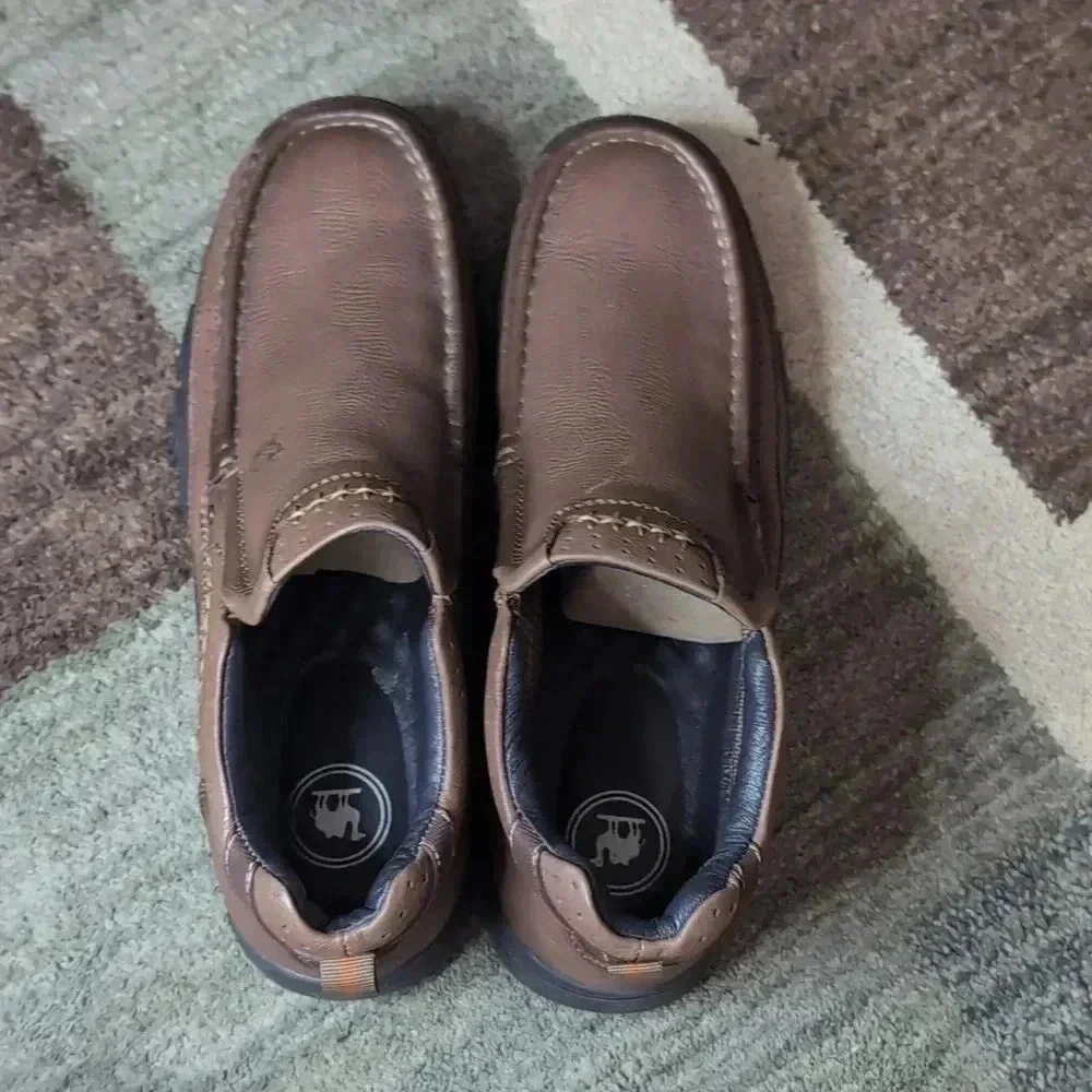 CAMEL CROWN Mens Slip On Loafer Mid-top